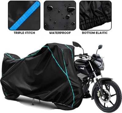 DeepShakshi AUTOMOTIVE Waterproof Two Wheeler Cover for TVS(Raider, Black)