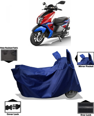 Amexride Two Wheeler Cover for TVS(Ntorq 125, Blue)