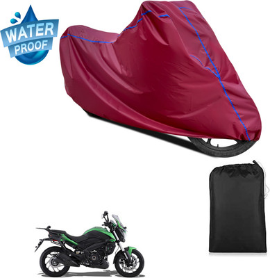 GOSHIV-car and bike accessories Waterproof Two Wheeler Cover for Bajaj(Dominar 400 BS6, Maroon)