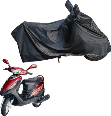 Motodreka Waterproof Two Wheeler Cover for Kinetic(Nova, Black)