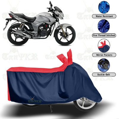 sowelar Waterproof Two Wheeler Cover for Hero(Hunk, Red, Blue)