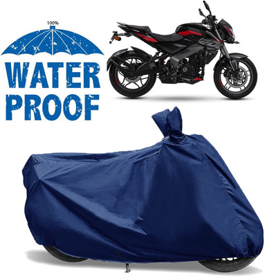 AUTOCAD Waterproof Two Wheeler Cover for Bajaj(Pulsar NS200, Blue)