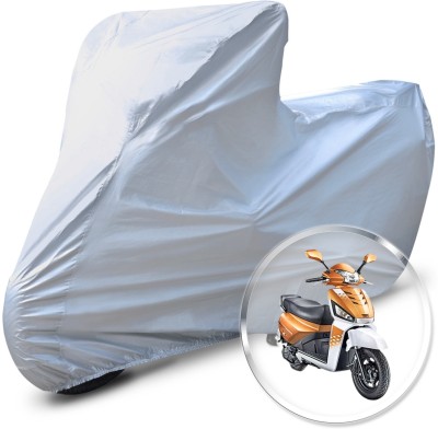 Neodrift Two Wheeler Cover for Mahindra(Gusto 125, Silver)