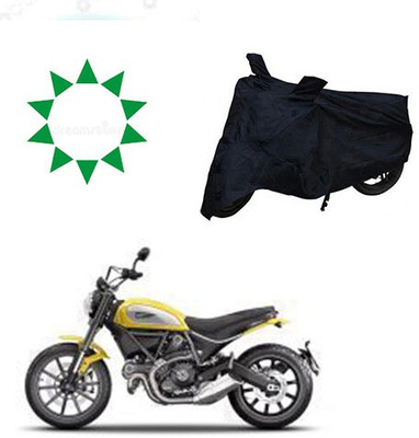 DeepShakshi AUTOMOTIVE Waterproof Two Wheeler Cover for Ducati(Scrambler, Black)