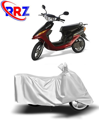 RRZ Waterproof Two Wheeler Cover for Universal For Bike(Yo Electron, White)