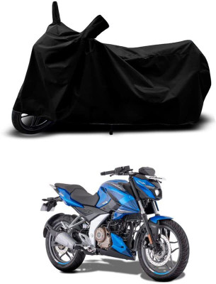 KEDIT Two Wheeler Cover for Bajaj(Black)