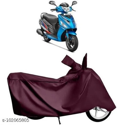 gurukul mart Two Wheeler Cover for Hero(Activa, Maroon)