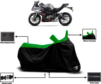 Amexride Two Wheeler Cover for Benelli(302R, Green)