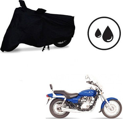 MMSSTAR Waterproof Two Wheeler Cover for Bajaj(Avenger, Black)