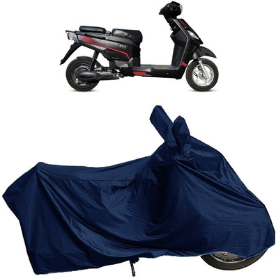 DIGGU Two Wheeler Cover for Hero(Electric NYX HS500 ER, Blue)