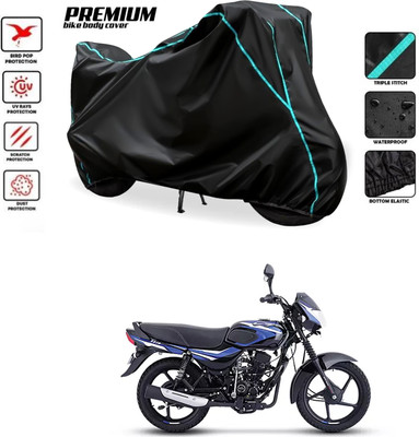 PAGORA Waterproof Two Wheeler Cover for Bajaj(CT110, Black)