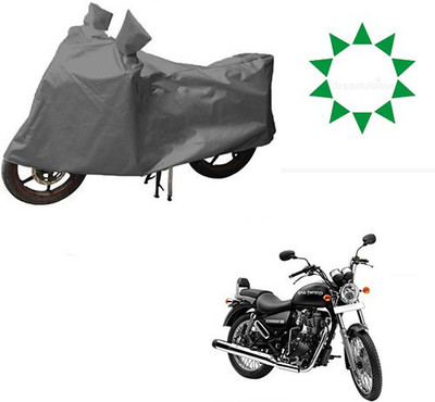 DeepShakshi AUTOMOTIVE Waterproof Two Wheeler Cover for Royal Enfield(Thunderbird 350, Grey)