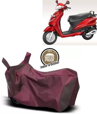 OliverX Waterproof Two Wheeler Cover for Hero(MotoCorp Destini 125, Maroon)