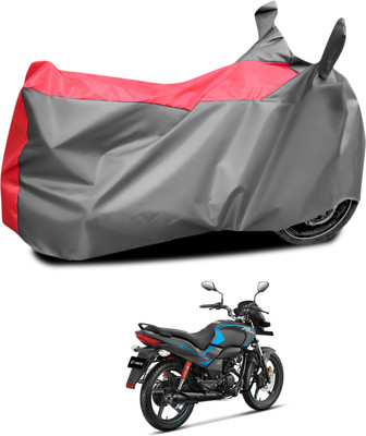 CODOKI Waterproof Two Wheeler Cover for Hero(Passion Xpro, Grey, Red)