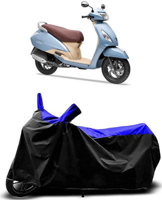 VESMEI Two Wheeler Cover for TVS(Jupiter Grande BS6, Blue)