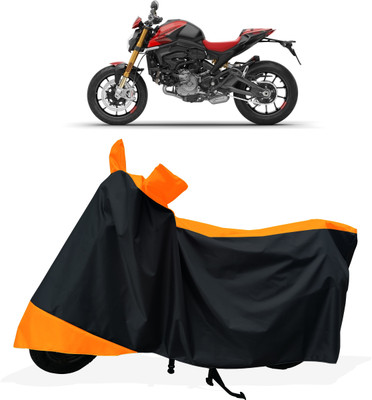 Tricway Two Wheeler Cover for Ducati(Monster, Orange)