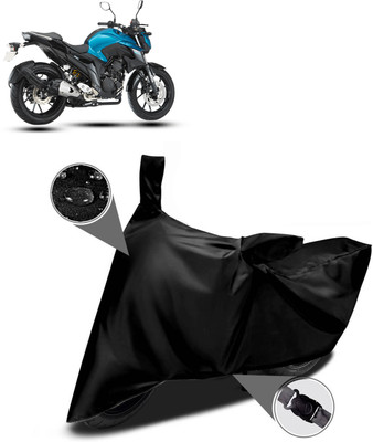 DeepShakshi AUTOMOTIVE Two Wheeler Cover for Yamaha(FZ 25 BS6, Black)