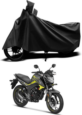 AASHTIK MART Two Wheeler Cover for Honda(CB Hornet 160, Black)