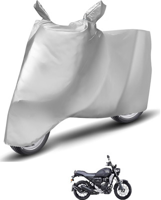 Caronix Waterproof Two Wheeler Cover for Yamaha(FZ-X, Silver)