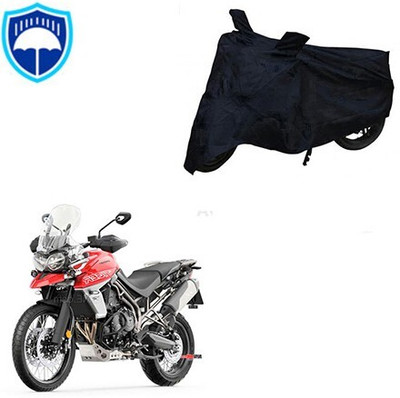 MMSSTAR Waterproof Two Wheeler Cover for Triumph(Tiger 800 XCA, Black)