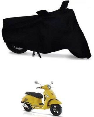 APNEK Waterproof Two Wheeler Cover for Vespa(VXL 150 BS6, Black)