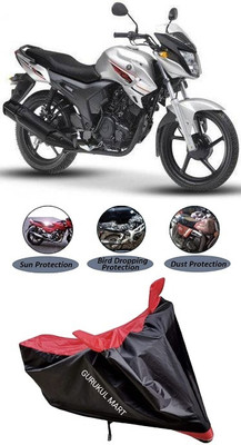 gurukul mart Waterproof Two Wheeler Cover for Yamaha(Alpha, Black, Red)