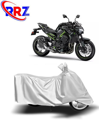 RRZ Waterproof Two Wheeler Cover for Kawasaki(Z900, White)
