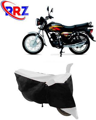 RRZ Waterproof Two Wheeler Cover for TVS(Max 4R, Black, White)