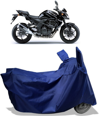 Amexride Two Wheeler Cover for Kawasaki(Z750, Blue)