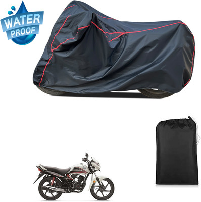 CODOKI Waterproof Two Wheeler Cover for Honda(Dream Yuga, Black)