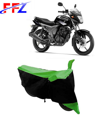 FFZ Two Wheeler Cover for Yamaha(SZ-S, Black, Green)