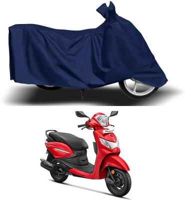 Ascension Two Wheeler Cover for Hero(Pleasure Plus, Blue)