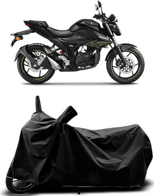 BbcMart Waterproof Two Wheeler Cover for Suzuki(Gixxer 250, Black)