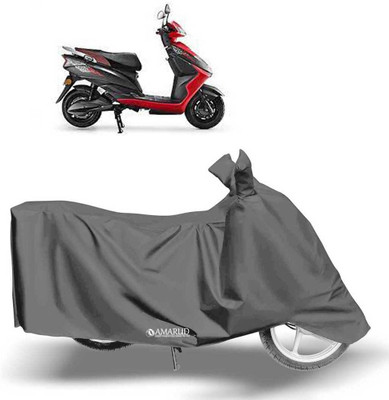 OliverX Waterproof Two Wheeler Cover for Ampere(Zeal, Grey)