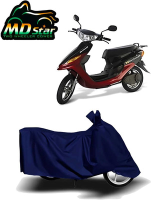 MWBB Waterproof Two Wheeler Cover for Universal For Bike(Yo Electron, Black)
