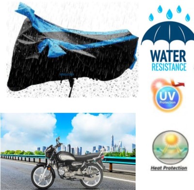 Mdstar Waterproof Two Wheeler Cover for TVS(Activa 4G, Black)