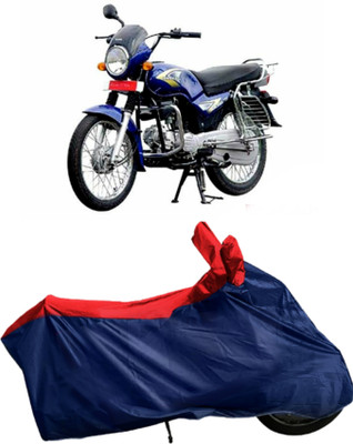 Autofly Waterproof Two Wheeler Cover for Kinetic(Boss, Blue, Red)