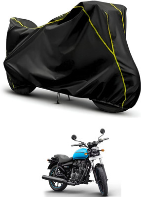 CODOKI Waterproof Two Wheeler Cover for Royal Enfield(Thunderbird 500, Black, Black)