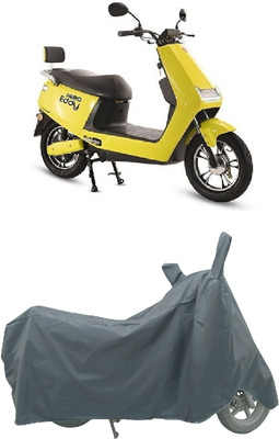 Coxtor Waterproof Two Wheeler Cover for Hero(Electric EDDy, Grey)
