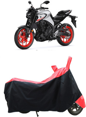 Coxtor Two Wheeler Cover for Yamaha(MT-03 BS6, Red)