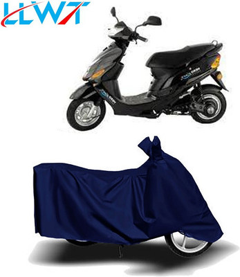 KPIND Waterproof Two Wheeler Cover for Hero(Electric Wave Dx, Blue)