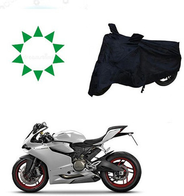 DeepShakshi AUTOMOTIVE Waterproof Two Wheeler Cover for Ducati(899 Panigale, Black)