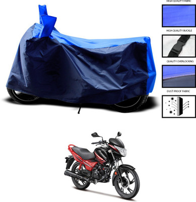 CODOKI Waterproof Two Wheeler Cover for Hero(Glamour Programmed FI, Blue)