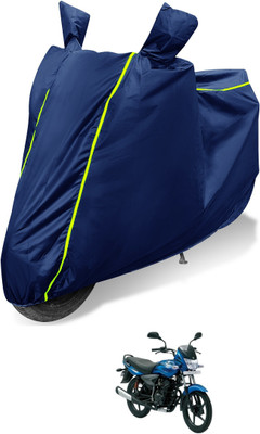 MOCKHE Waterproof Two Wheeler Cover for Vespa(Vespa LX 125, Blue)