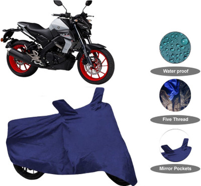 SK AUTO Waterproof Two Wheeler Cover for Yamaha(MT 15, Blue)