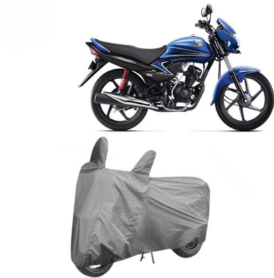 DeepShakshi AUTOMOTIVE Waterproof Two Wheeler Cover for Honda(Dream Yuga, Grey)