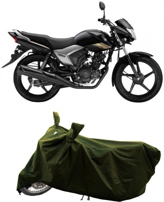 GROFATIK Two Wheeler Cover for Yamaha(Saluto RX, Green)