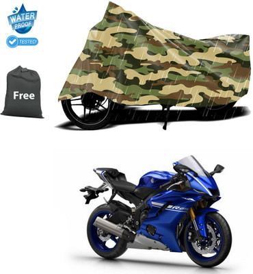 CODOKI Waterproof Two Wheeler Cover for Yamaha(YZF R25, Yellow)