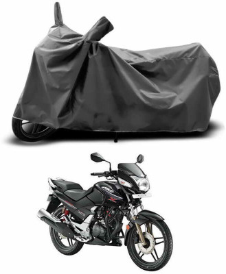 SEBONGO Waterproof Two Wheeler Cover for Hero(CBZ, Grey)