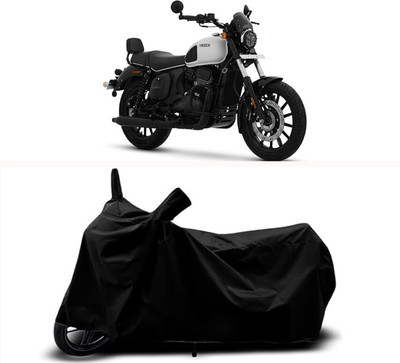 RABABLI Waterproof Two Wheeler Cover for Yezdi(Roadster 650, Black)